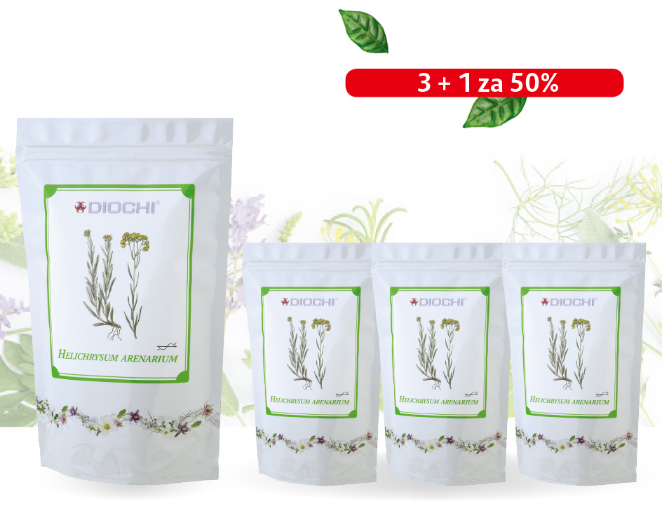 AKCE: Helichrysum arenarium 3+1 za 50% 