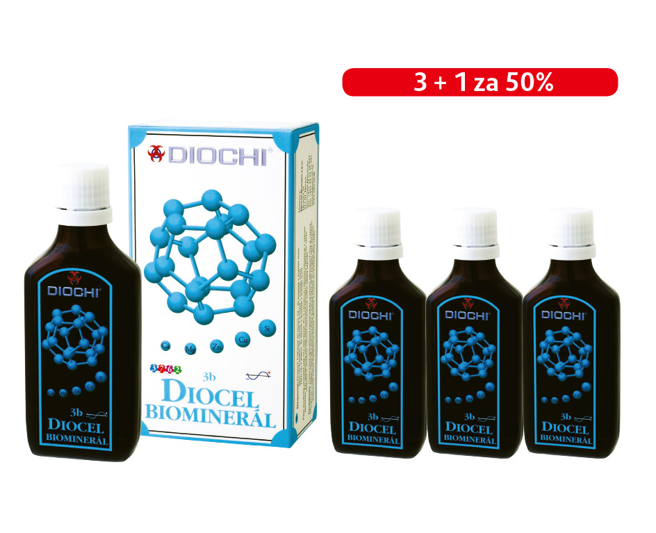 AKCE: Diocel Biominerál 3+1 za 50%