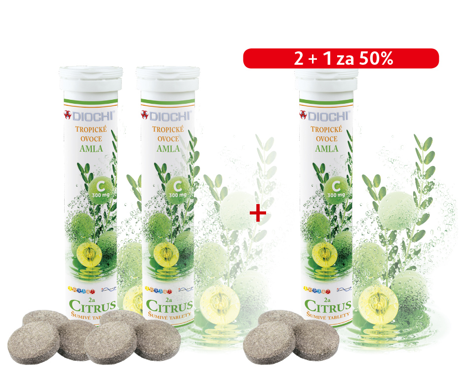 AKCE: Vitamín Citrus 2+1 za 50%