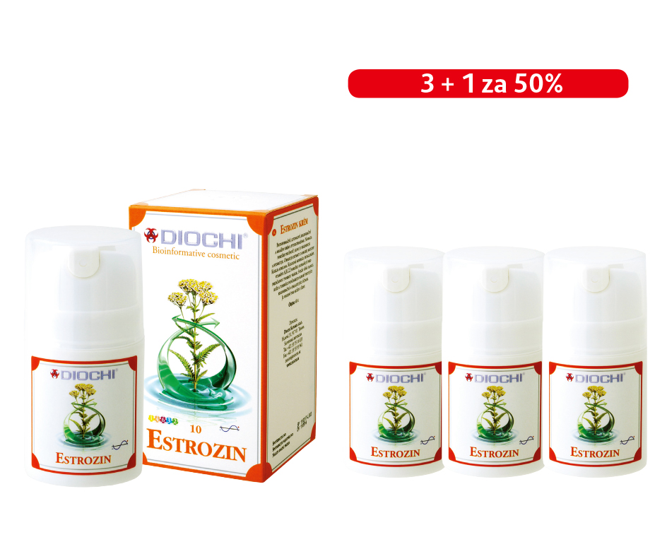AKCE: Estrozin krém 3+1 za 50%