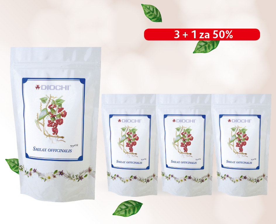 AKCE: Smilax officinalis 3+1 za 50%