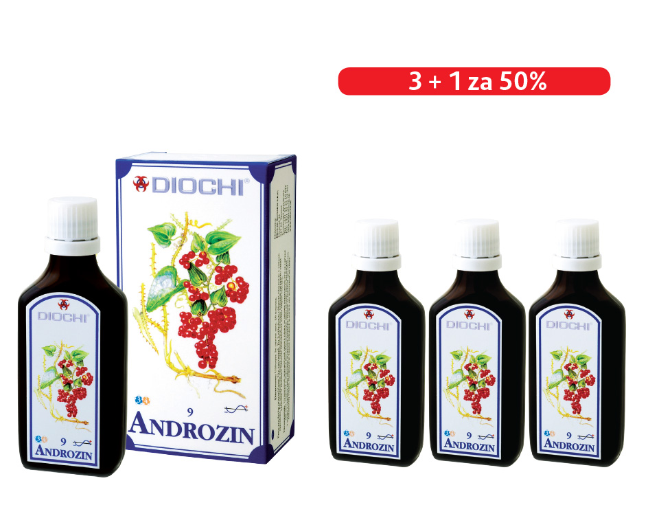 AKCE: Androzin kapky 3+1 za 50%