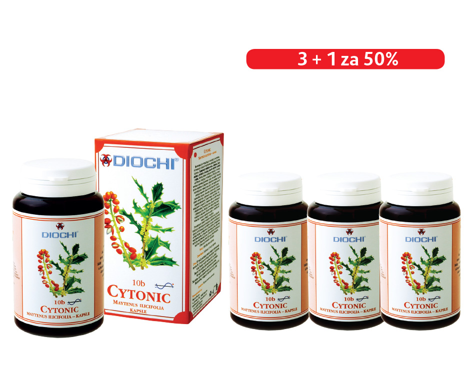 AKCE: Cytonic kapsle 3+1 za 50%